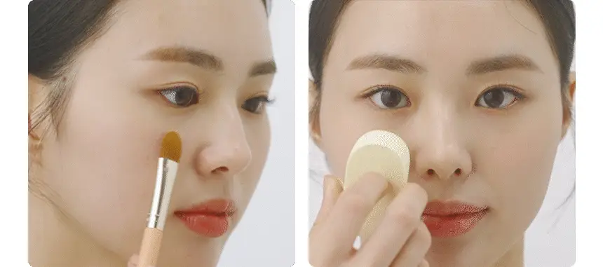 [쫀쫀밀착]더툴랩 231 촉촉밀착 흔적 풀커버 파운데이션 컨실러 브러쉬 2종 상세페이지 15